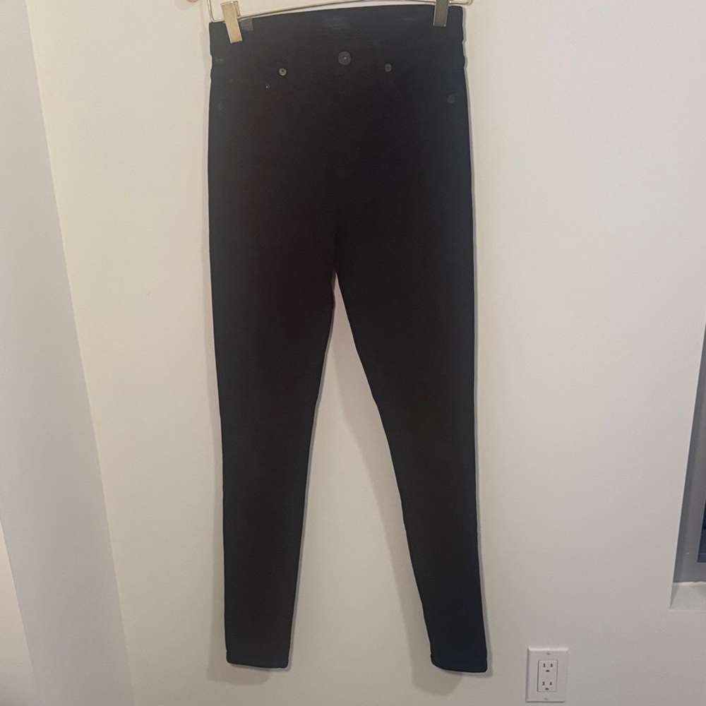 Citizens of Humanity Rocket Mid- Rise Skinny Jeans - Black - Picture 4 of 5